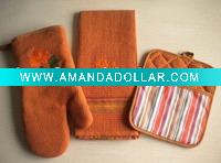 Wholesale Kitchen towel/Apron/Oven mitten/Pot holder/Dish Cloth