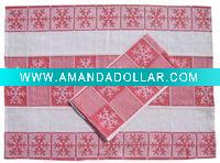 100%cotton jacquard kitchen tea towel