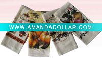 Printed tea towel