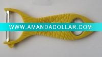 fish shape bottle opener with parer