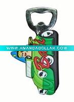 Wholesale bottle opener with green Car