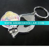Wholesale key ring with bottle opener