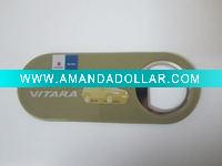 Wholesale plan elliptic shape vitara logo bottle opener