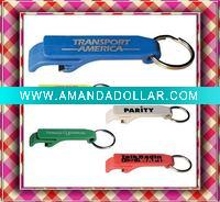 Wholesale Can opener keychain metal keyring promotional gifts