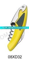 wine opener with plastic handle