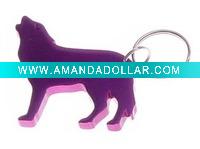 Wholesale wolf shape aluminium can opener