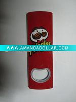 Wholesale red color plan pringles bottle opener