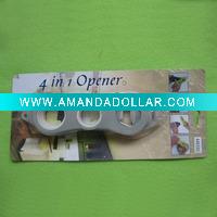 Wholesale 4 in 1 opener , multifunctional bottle opener , bottle opener