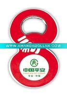 Wholesale Number 8 shaped Bottle Opener