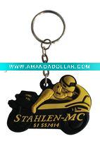 Wholesale Fashion PVC Keychain