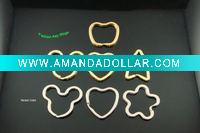 Wholesale Fashion Gold Color Key Rings