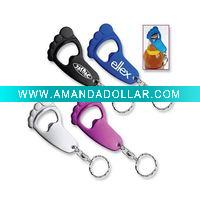 Aluminum bottle opener