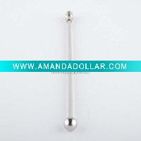 Wholesale Round head stainless steel swizzle stick/drink stirrer