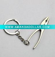 Wholesale fashion metal racing car key chain