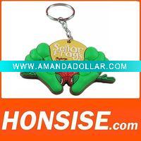 Wholesale 3D Soft PVC Keychain