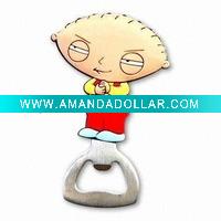 Wholesale pvc bottle opener,corkscrew,promotion bottle opener
