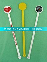 Wholesale promotional plastic stirrer