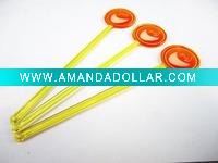Plastic stirrer