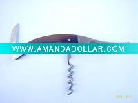 bottle opener with wood handle