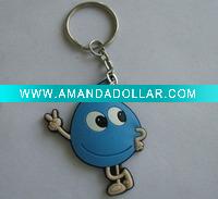 Wholesale A drop of water image pvc key tag
