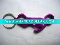 Wholesale custom aluminium alloy bottle opener,aluminium alloy corkscrew,metal bottle opener keychain