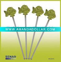 plastic swizzle sticks