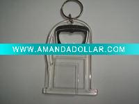 Wholesale acrylic keyring beer bottle opener for promotion