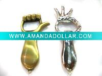 Wholesale more designs types of metal bottle opener