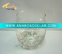 Wholesale glass cup bottle