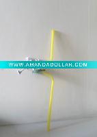 Wholesale 7-up drink straw with figurine