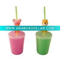 Wholesale straw drinking cup