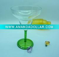 Wholesale plastic margarita glass
