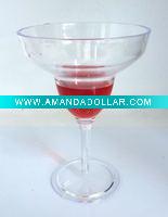 Wholesale plastic margarita glass