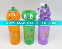 Wholesale Plastic animal shaped straw cup