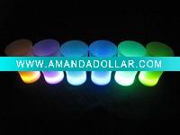 Wholesale LED flashing plastic drinking shot cup geat for party