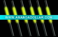 Wholesale CE approved glow flashing barware straw sticks sucker