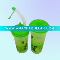 Wholesale plastic straw cup