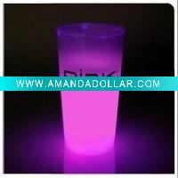 Wholesale glow light up plastic drinking big cup geat for party