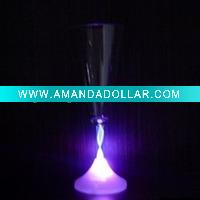 Wholesale LED flashing plastic juice cup geat for party