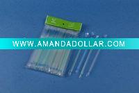 Wholesale plastic flexible drinking straw mixed colors(stripe)