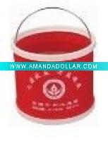 Wholesale foldable bucket for promotion
