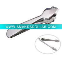 Wholesale Stainless steel ice tong,seafood tong
