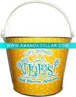 zinc ice bucket
