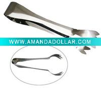 Stainless steel ice tong,seafood tong,Sugar tong