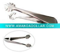 Stainless steel ice tong,seafood tong,Sugar tong,tea tong