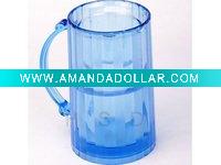 Ice mug with distilled water