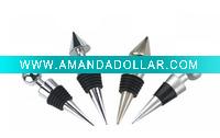 Wholesale zinc alloy wine stopper , Aluminium wine stopper, promotional wine stopper