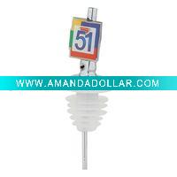 Wholesale bottle pourer,made of stainless steel and plastic
