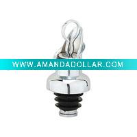 Wholesale bottle pourer,made of stainless steel and plastic