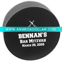 Wholesale Printing ice Hockey Puck